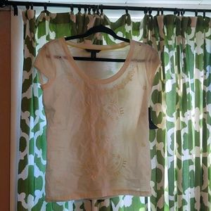 Tommy Hilfiger Cream Summer Top